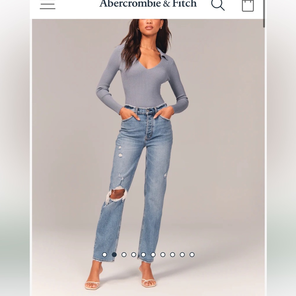 Abercrombie Dad Jeans